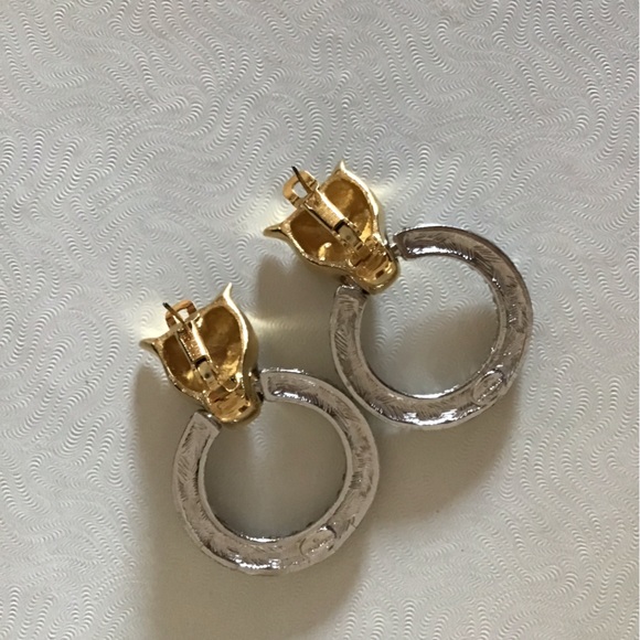 GIVENCHY COLLECTOR PIECE JAGUAR VINTAGE Gold/Silver-tone Metal  Rhinestones Good - Picture 4 of 4